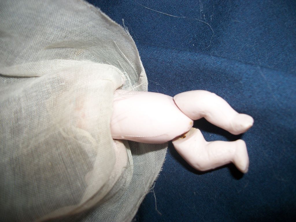 Tiny 3" all Bisque Jointed Bisque baby doll Free P&I US Buyers Tiny 3" all Bisque Jointed Bisque baby doll Free P&I US Buyers