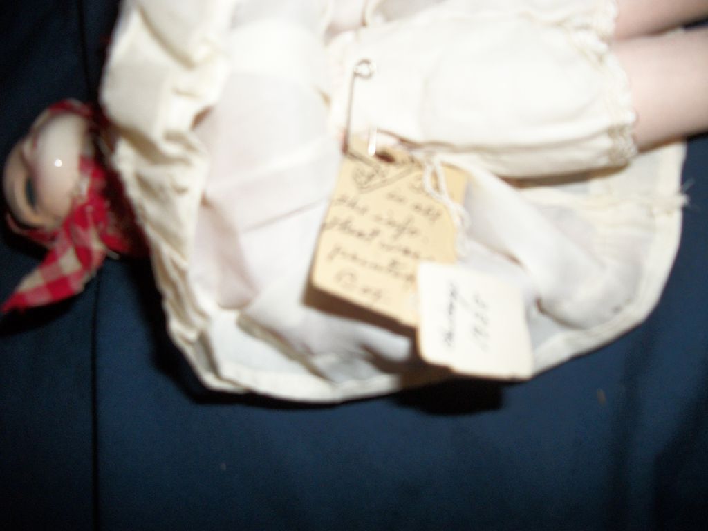 10" 1938 China & Cloth made in Spain for Marshall Fields Lilli Doll Free P&I US BUYERS 10" 1938 China & Cloth made in Spain for Marshall Fields Lilli Doll Free P&I US BUYERS