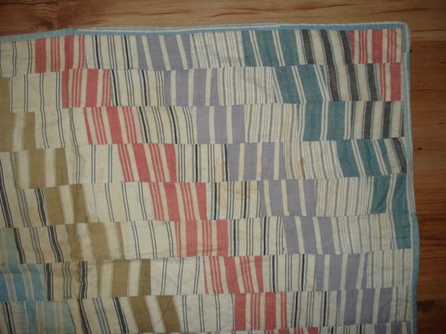 c1900 Antique ENDLESS STAIRS Baby Crib Cradle Quilt c1900 Antique ENDLESS STAIRS Baby Crib Cradle Quilt