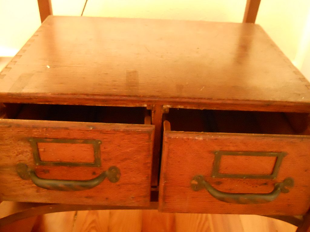 Antique Library Cabinet