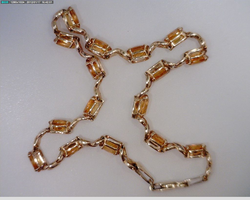 10kt Gold Sun Citrine Bracelet 10kt Gold Sun Citrine Bracelet