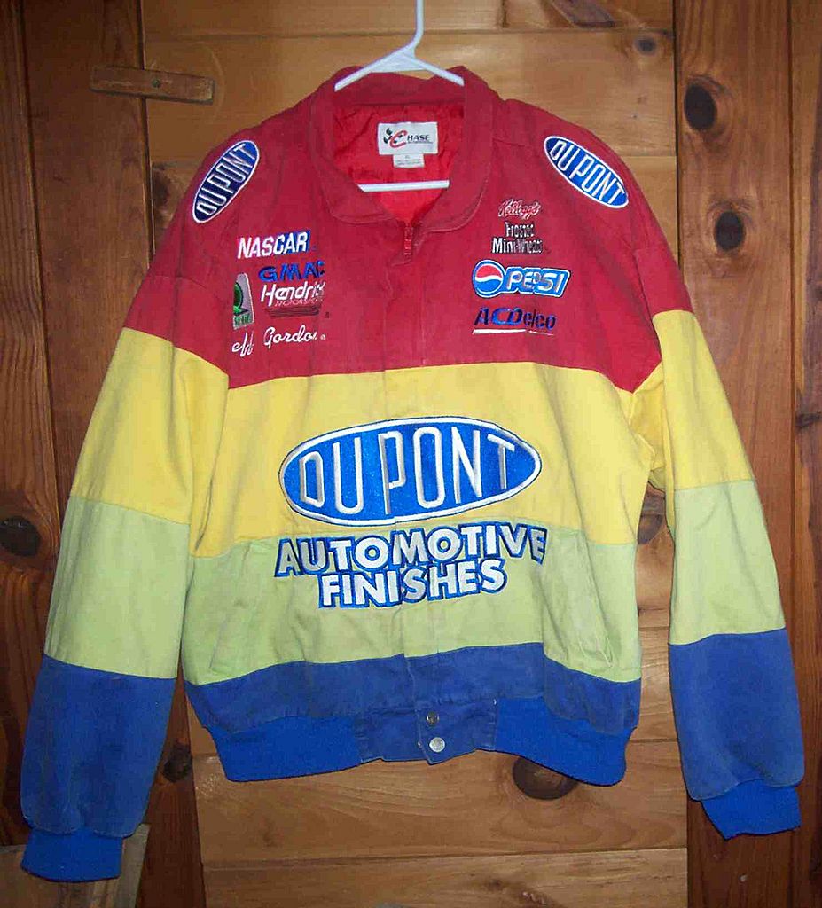 Nice Pre-Owned Authentic Chase Auto Racing Jacket -XL- Du Pont Pepsi etc Nice Pre-Owned Authentic Chase Auto Racing Jacket -XL- Du Pont Pepsi etc