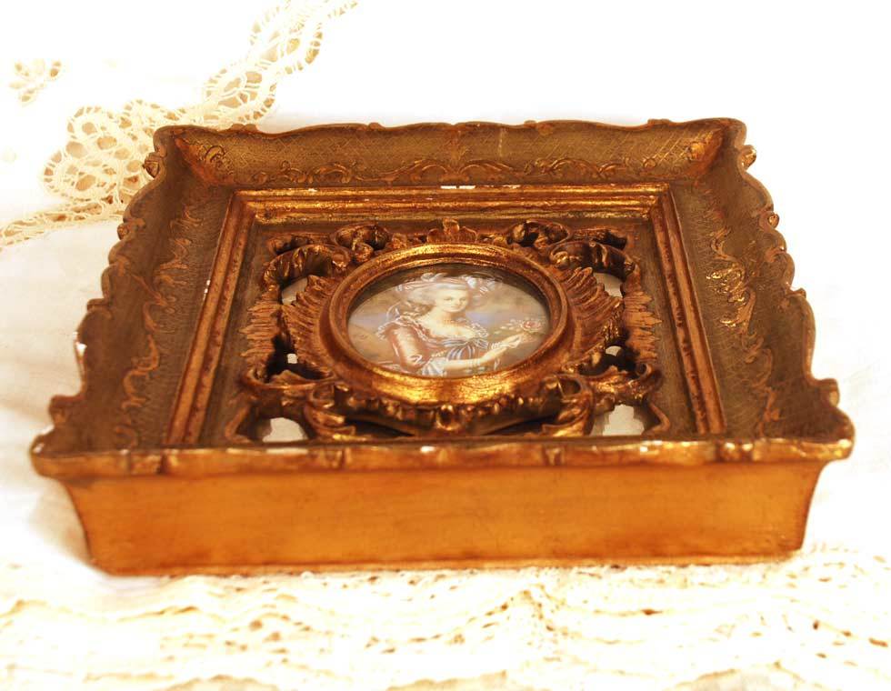 Fine Framed Miniature Portrait of Marie Antoinette (after Louise-Elisabeth Vigée-Lebrun) Fine Framed Miniature Portrait of Marie Antoinette (after Louise-Elisabeth Vigée-Lebrun)