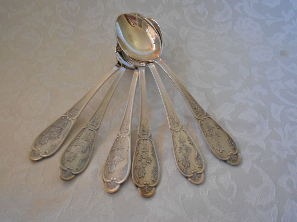 Set of 6 Russian tablespoons Set of 6 Russian tablespoons