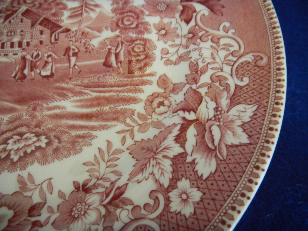 Avon Cottage Transferware Dinner Plate Avon Cottage Transferware Dinner Plate