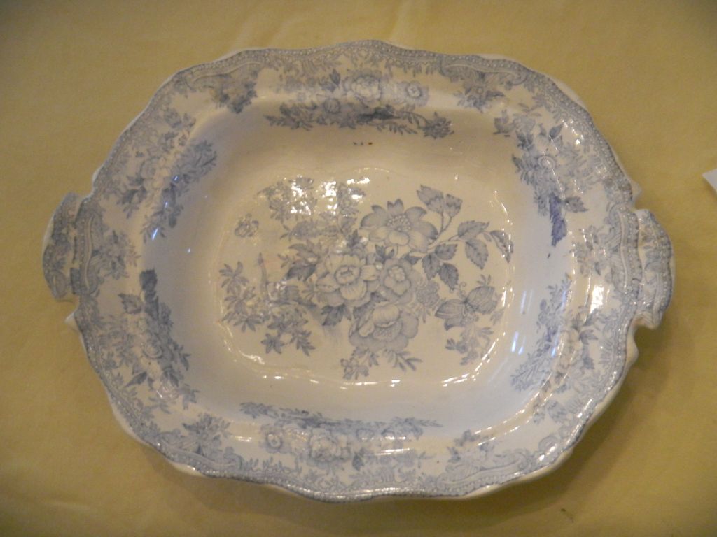 Antique English Transferware Lidded Tureen Antique English Transferware Lidded Tureen