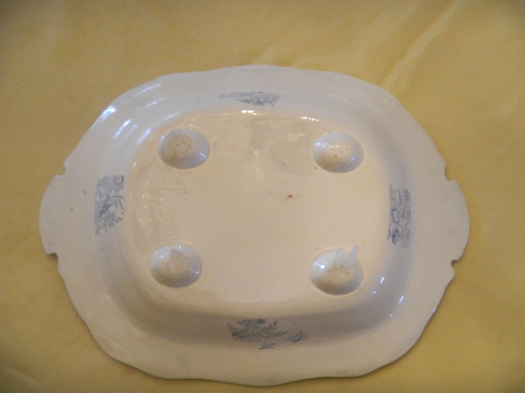 Antique English Transferware Lidded Tureen Antique English Transferware Lidded Tureen