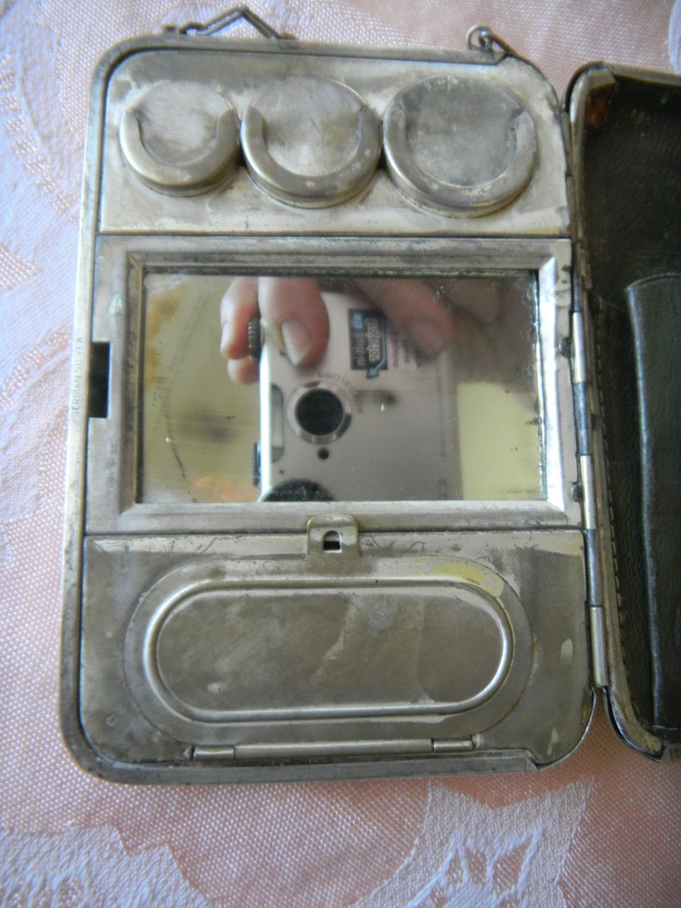 Antique German Silver Ladies' Necessary Case/Purse Antique German Silver Ladies' Necessary Case/Purse