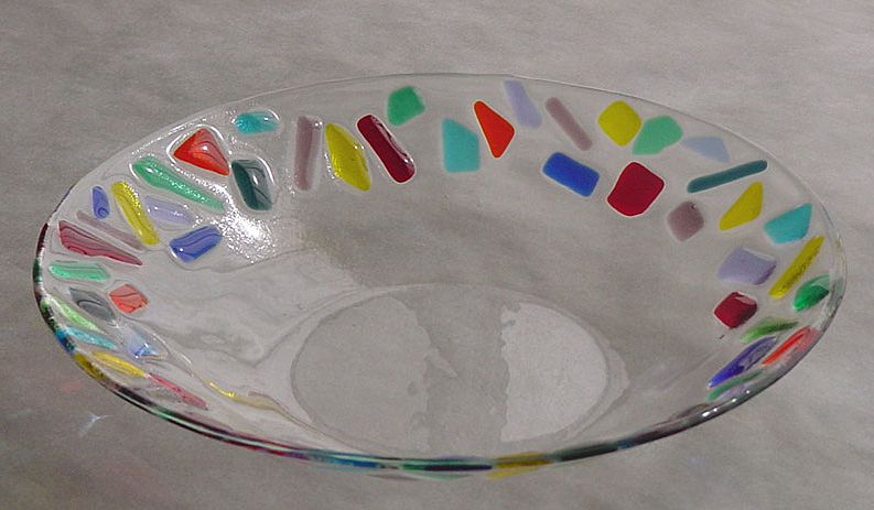Deco Glass Bowl - 10.5" Deco Glass Bowl - 10.5"