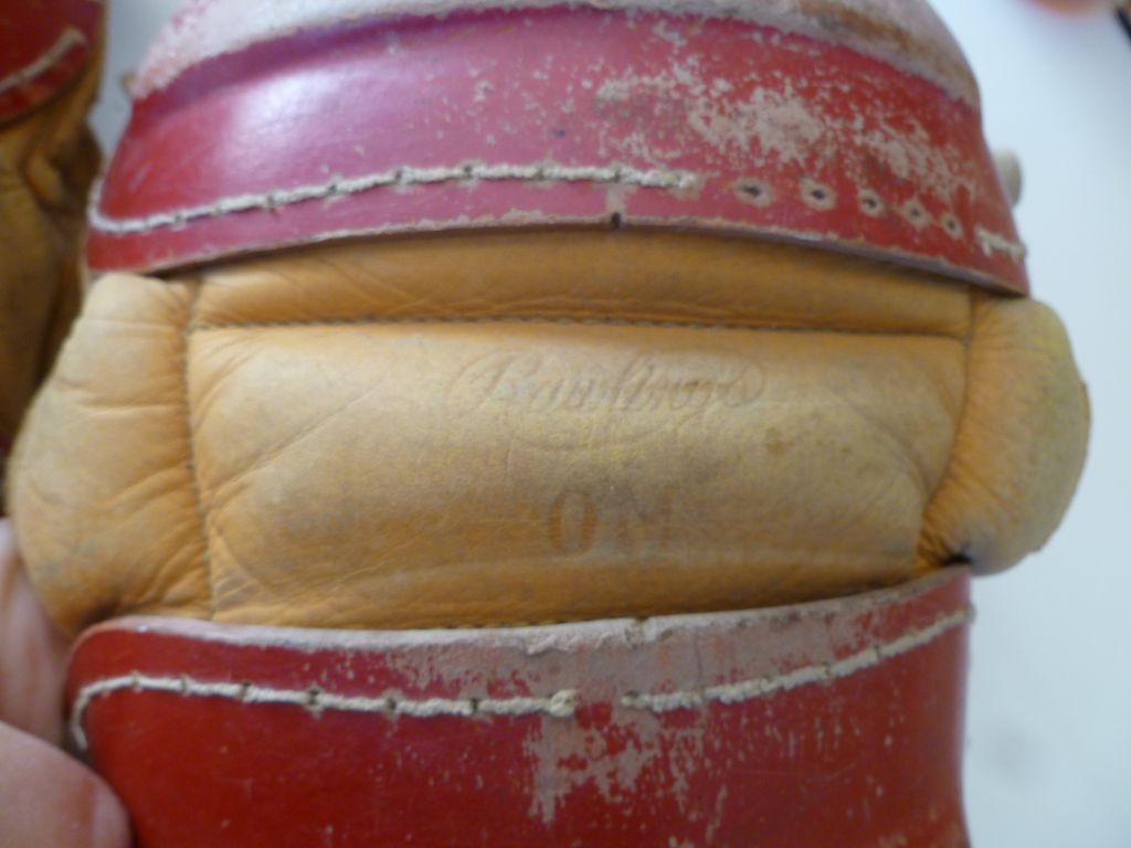 Vintage 1940's Rawlings Baseball Shin Guards Vintage 1940's Rawlings Baseball Shin Guards