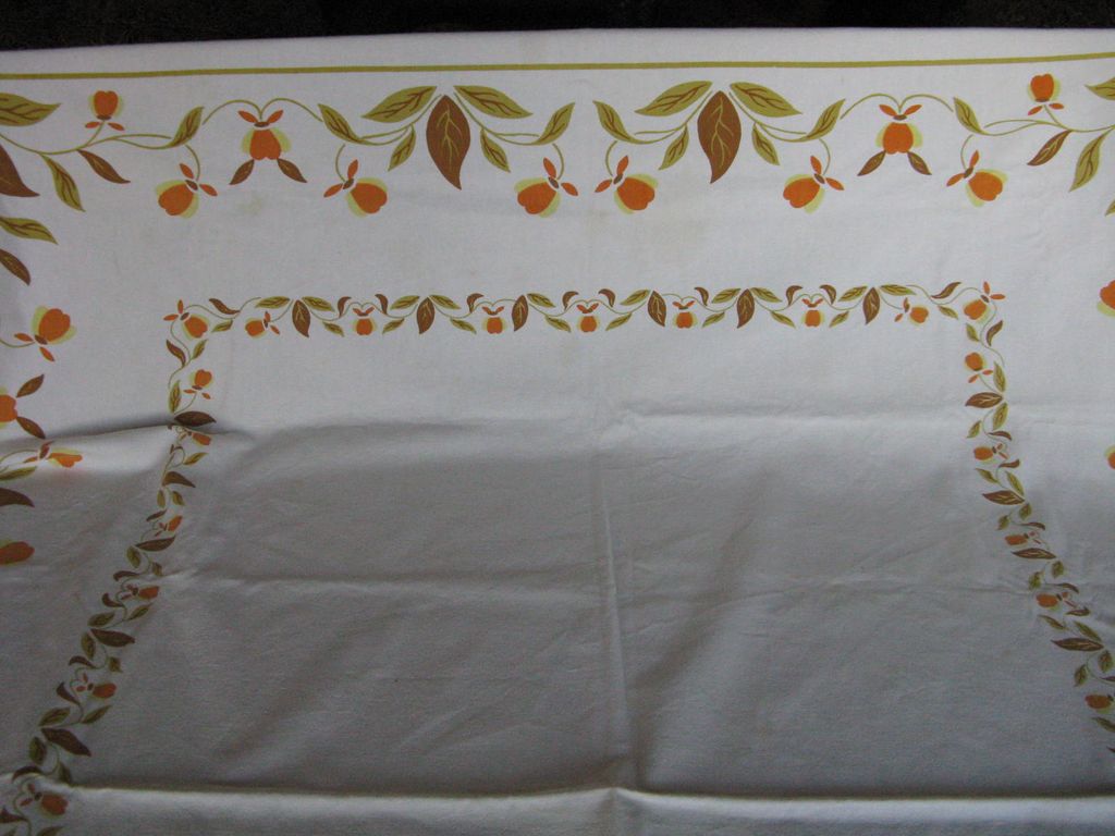 Hall China Autumn Leaf Tablecloth 54 x 62 Sailcloth Hall China Autumn Leaf Tablecloth 54 x 62 Sailcloth