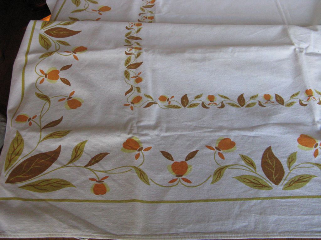 Hall China Autumn Leaf Tablecloth 54 x 62 Sailcloth Hall China Autumn Leaf Tablecloth 54 x 62 Sailcloth