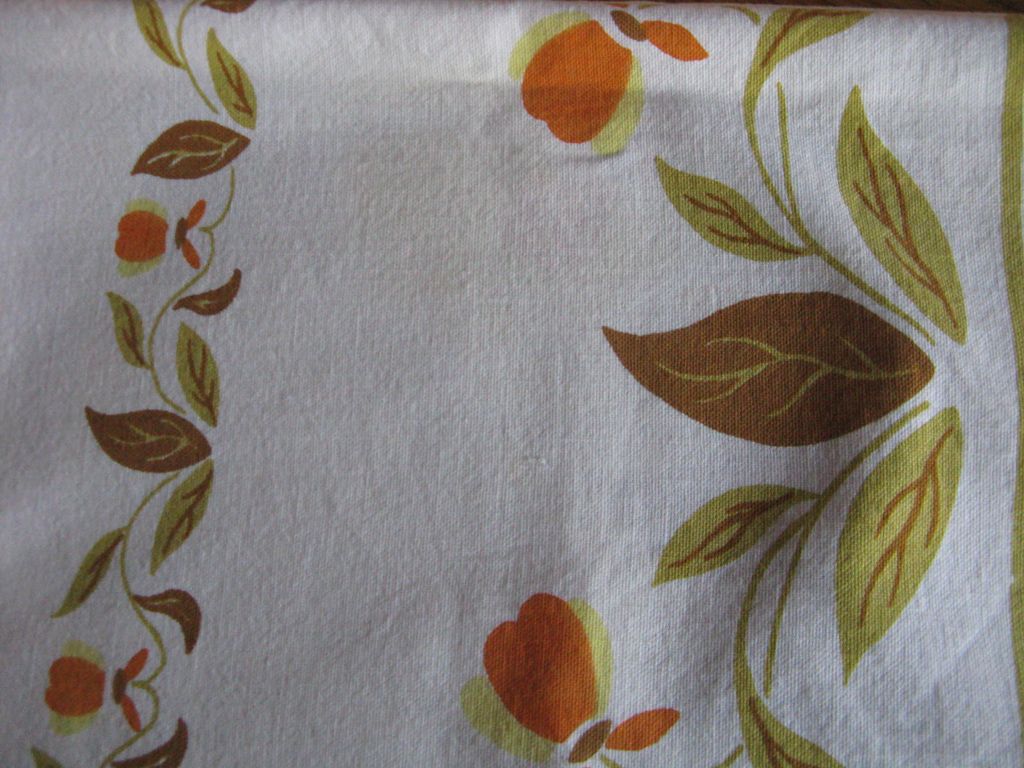 Hall China Autumn Leaf Tablecloth 54 x 62 Sailcloth Hall China Autumn Leaf Tablecloth 54 x 62 Sailcloth