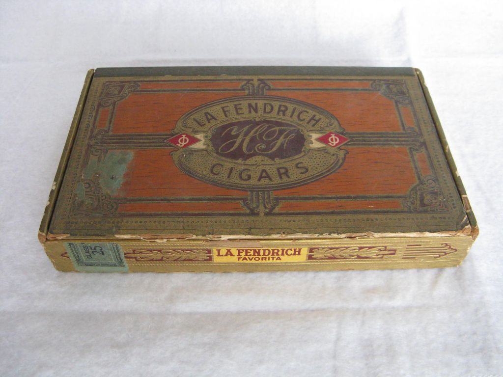 La Fendrich Wooden Cigar Box La Fendrich Wooden Cigar Box