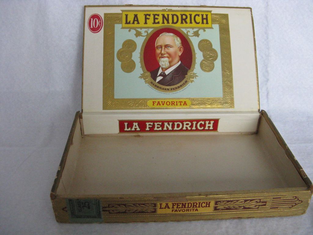 La Fendrich Wooden Cigar Box La Fendrich Wooden Cigar Box
