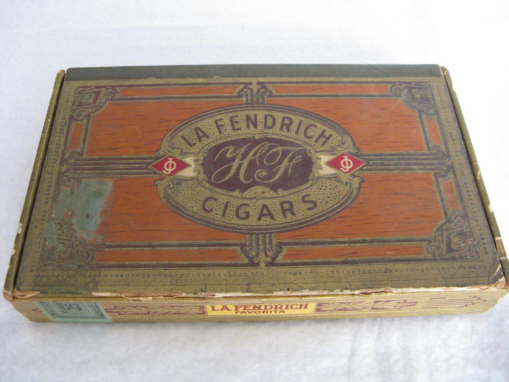 La Fendrich Wooden Cigar Box La Fendrich Wooden Cigar Box