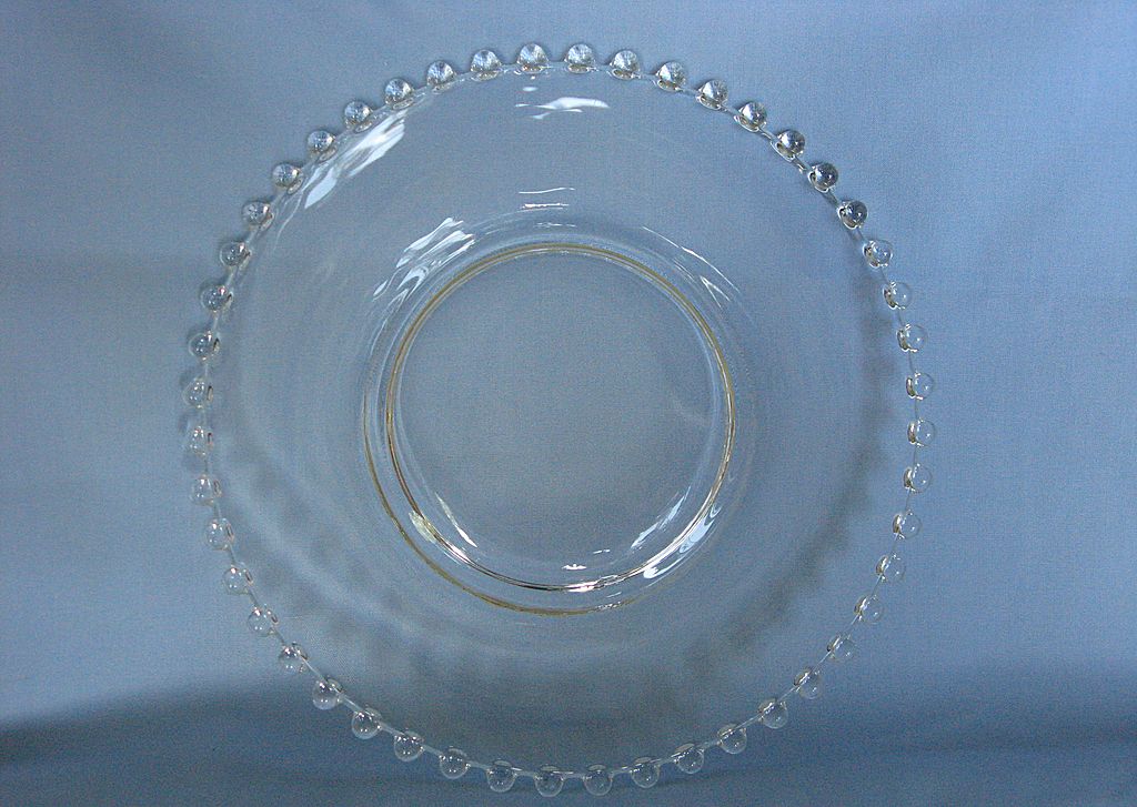 Imperial Glass Candlewick Salad Plates Imperial Glass Candlewick Salad Plates