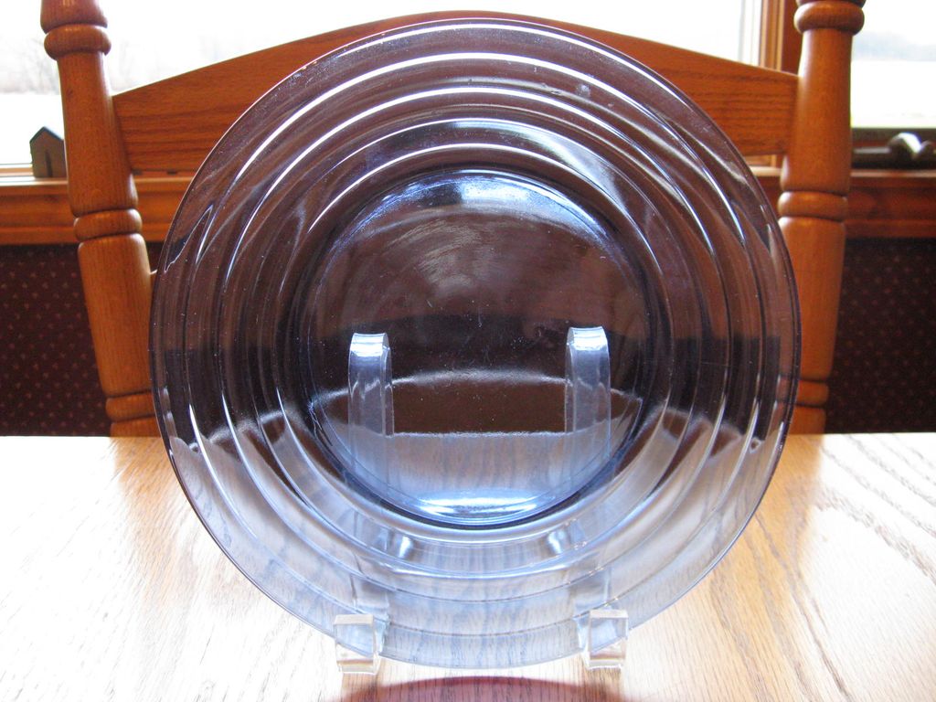 Depression Glass Cobalt Blue Moderntone Dinner Plates Depression Glass Cobalt Blue Moderntone Dinner Plates