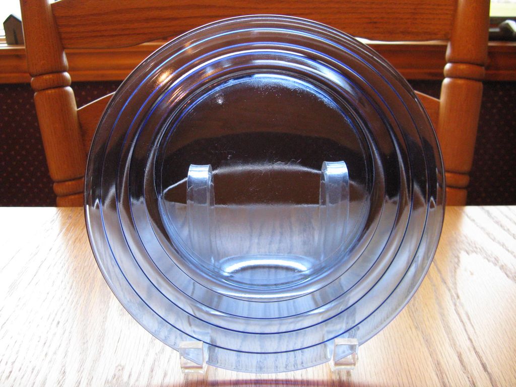 Depression Glass Cobalt Blue Moderntone Dinner Plates Depression Glass Cobalt Blue Moderntone Dinner Plates