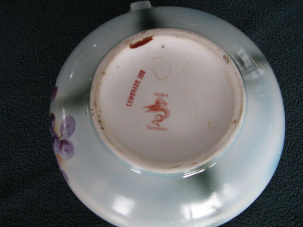 USONA "Goodwin" Pottery Lemonade Jug USONA "Goodwin" Pottery Lemonade Jug