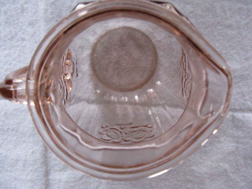 Mayfair Open Rose Pink Juice Pitcher Mayfair Open Rose Pink Juice Pitcher