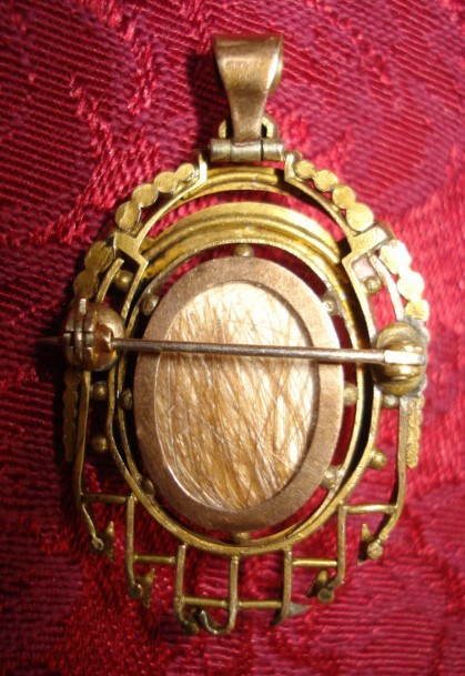 Etruscan Revival Rose & Yellow Gold Pendant/Brooch! Etruscan Revival Rose & Yellow Gold Pendant/Brooch!