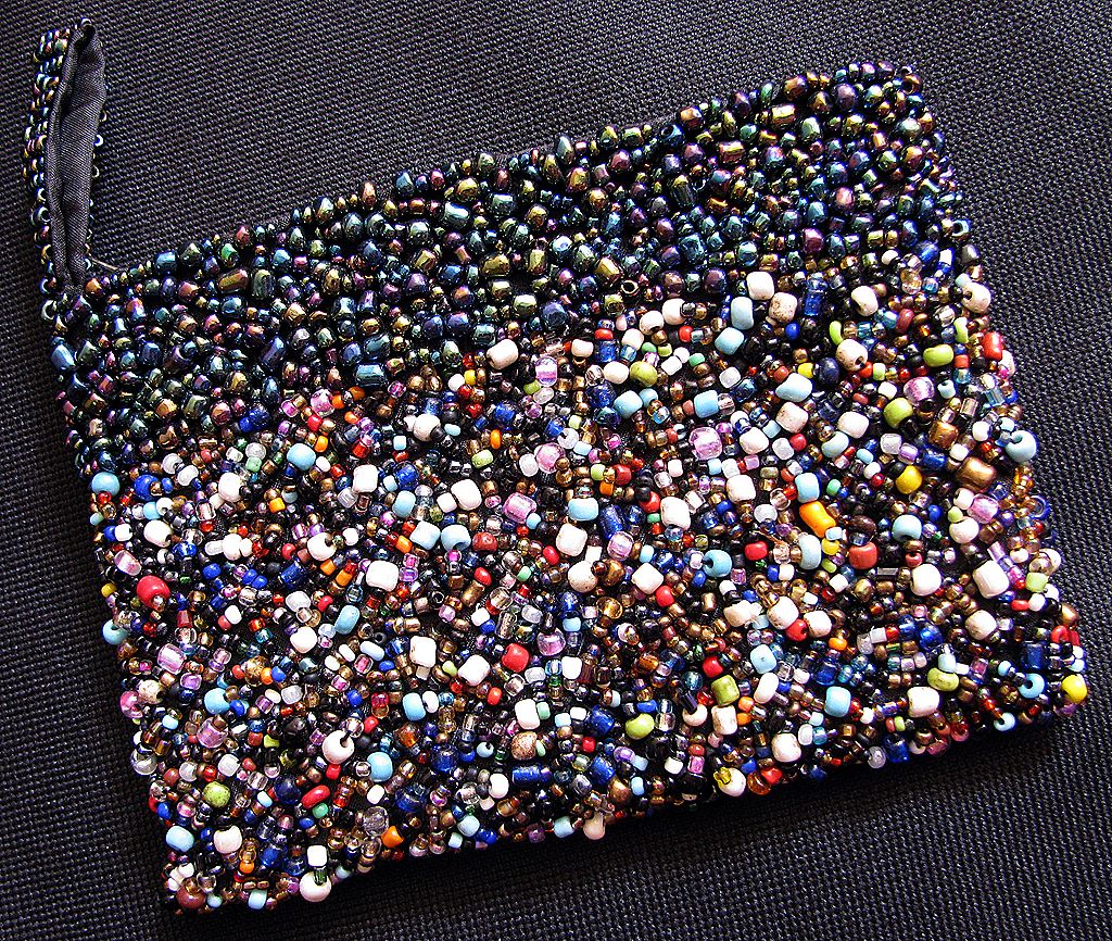 One of a Kind Beaded Wallet One of a Kind Beaded Wallet