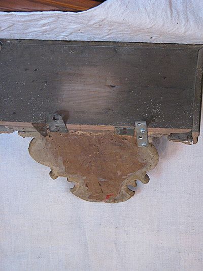 French 19th century carved shelf French 19th century carved shelf