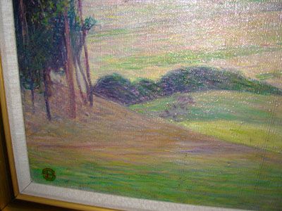 Duncan Smith Impressionist Landscape Oil on Canvas Signed Duncan Smith Impressionist Landscape Oil on Canvas Signed