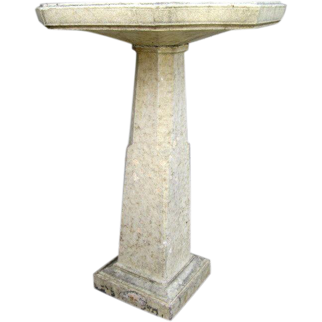 Glazed Terra Cotta Bird Bath Glazed Terra Cotta Bird Bath