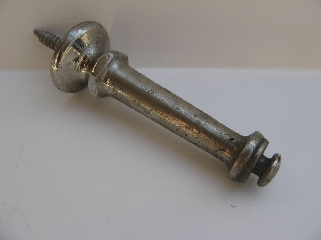 Vintage Chrome Door Stop 1920's Vintage Chrome Door Stop 1920's