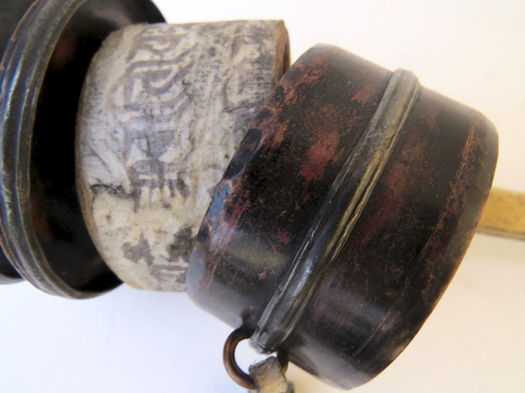 Tibetan Scroll Prayer Wheel Tibetan Scroll Prayer Wheel