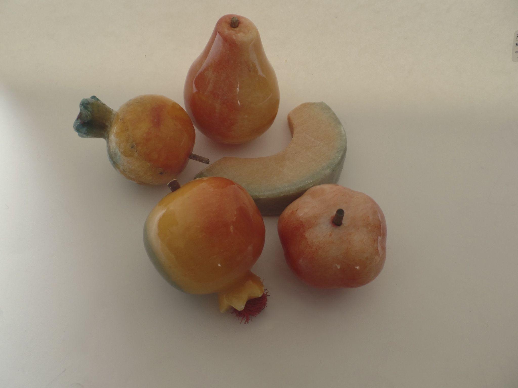 Vintage Marble Fruit from blacktulip on Ruby Lane