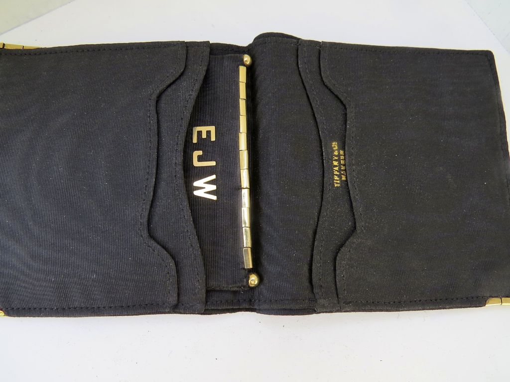 Man's Moire Dress Wallet and Coin Pocket Tiffany & Co. 18K Gold Man's Moire Dress Wallet and Coin Pocket Tiffany & Co. 18K Gold