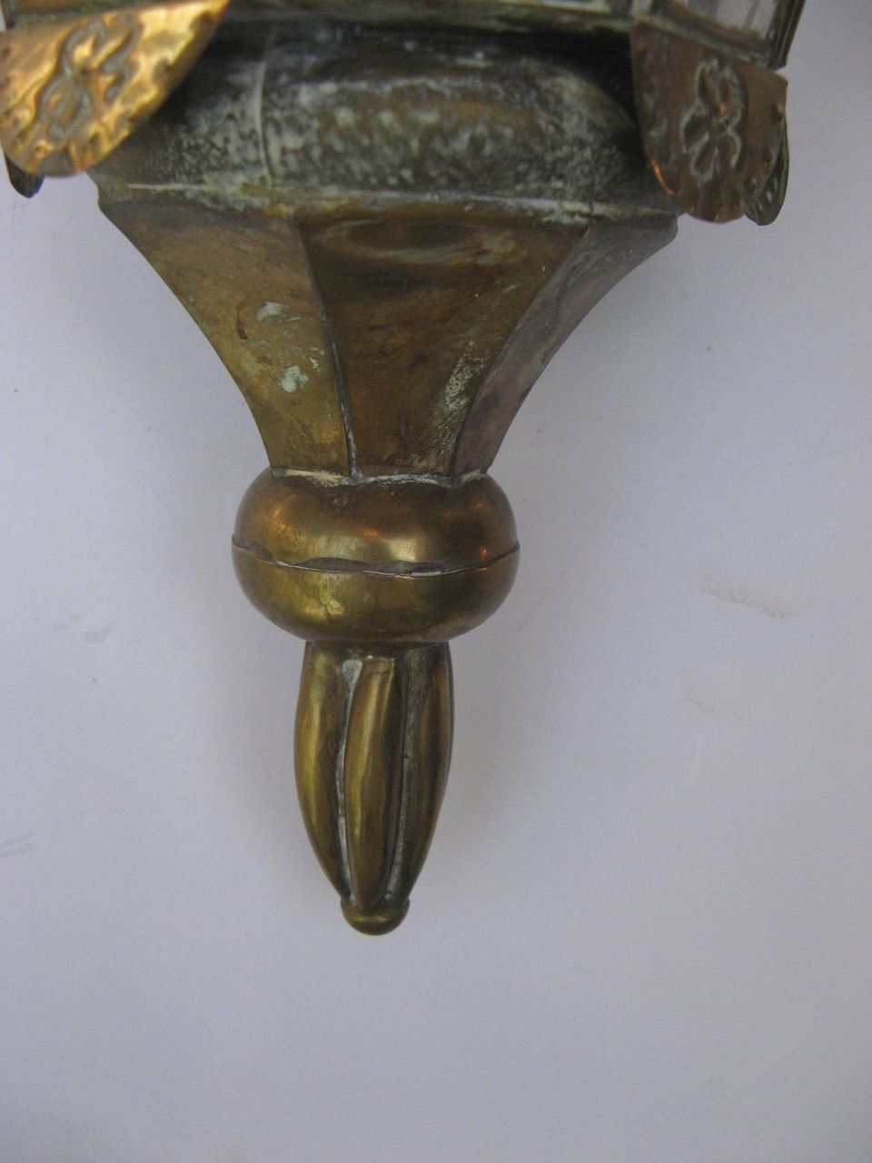 Vintage Brass Hanging Lantern Vintage Brass Hanging Lantern