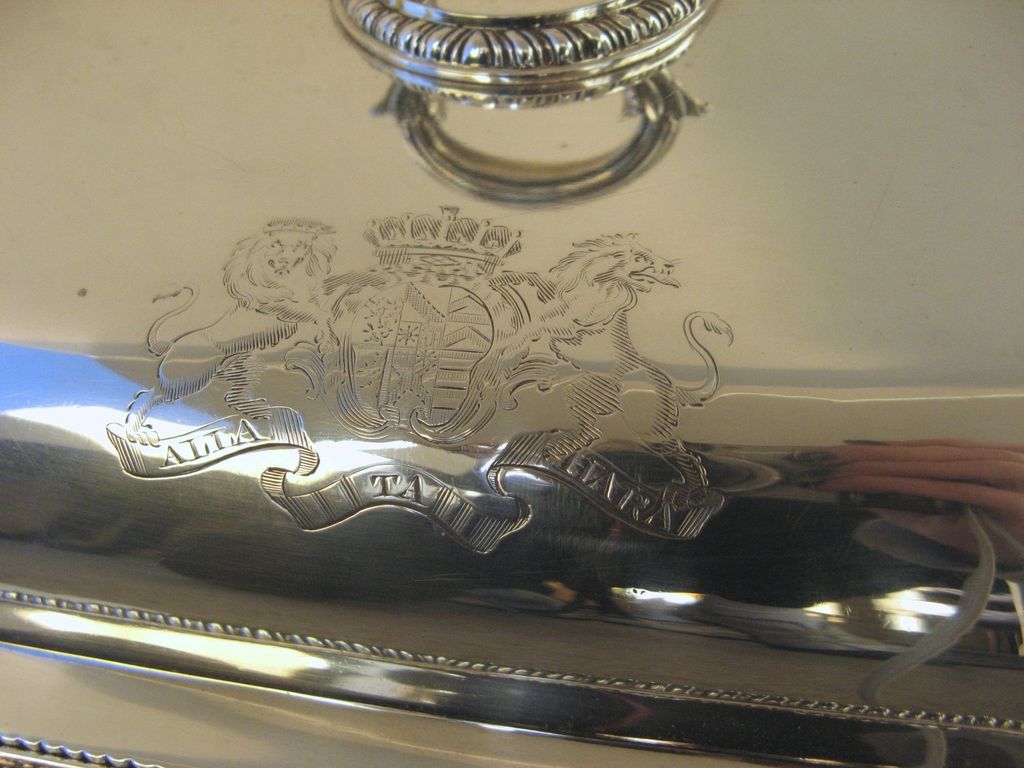 English 18th Century Silver Entree Dish Hallmarked London 1796 English 18th Century Silver Entree Dish Hallmarked London 1796