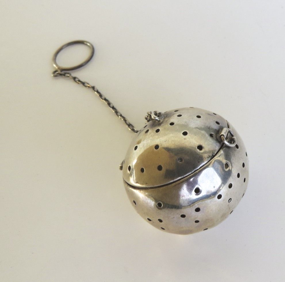 Sterling Silver American Tea Ball from blacktulip on Ruby Lane
