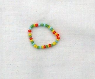 Vintage Actual Hair Beads For PJ Barbie Doll Vintage Actual Hair Beads For PJ Barbie Doll