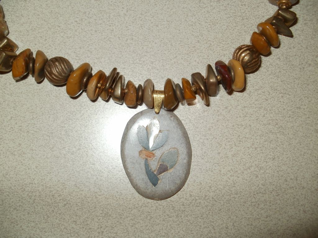 Vintage Miriam Haskell Signed Patent Number 3427691 Necklace. Vintage Miriam Haskell Signed Patent Number 3427691 Necklace.