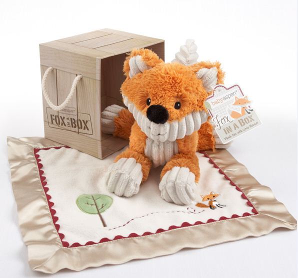 The Fox in The Box Baby Blanket Set The Fox in The Box Baby Blanket Set