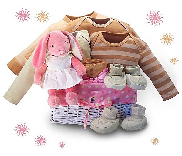 Sweet Bunny - Organic Gift Basket Sweet Bunny - Organic Gift Basket