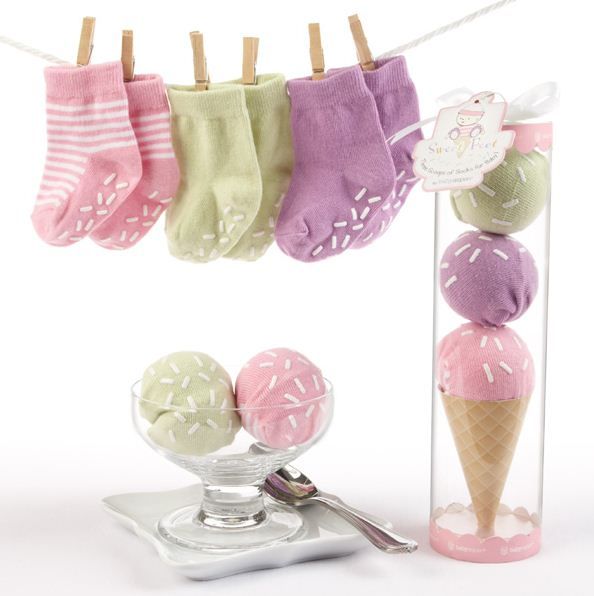 "Sweet Feet" 3 Scoops of Socks Gift Set "Sweet Feet" 3 Scoops of Socks Gift Set