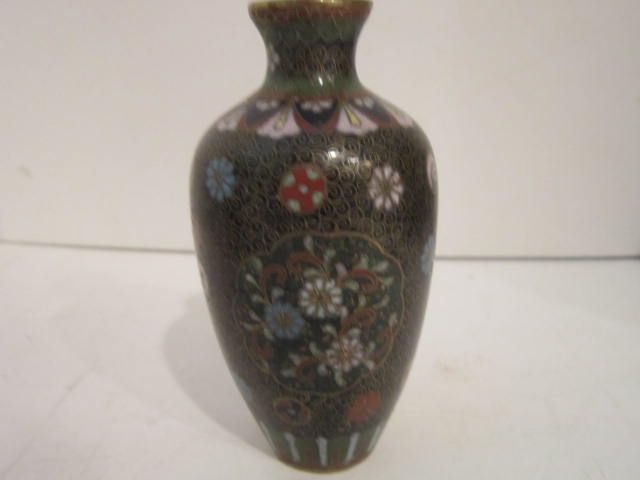 Vintage Japanese Cloisonne Vase Vintage Japanese Cloisonne Vase