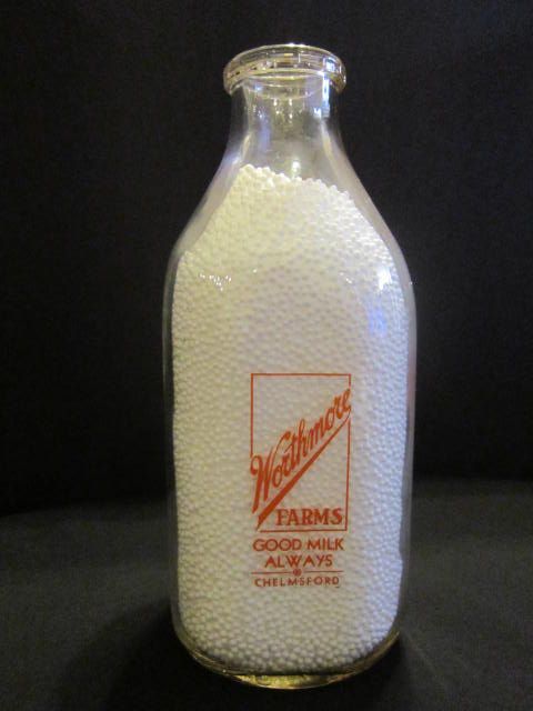 Vintage Half Gallon Glass Milk Bottle Vintage Half Gallon Glass Milk Bottle