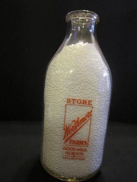 Vintage Half Gallon Glass Milk Bottle Vintage Half Gallon Glass Milk Bottle
