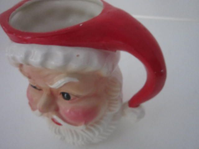 Santa Ceramic Milk Pitcher Santa Ceramic Milk Pitcher