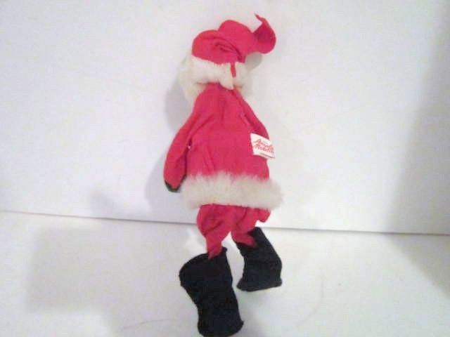 Vintage Christmas Annalee Mobilitee Doll Santa 1963 Vintage Christmas Annalee Mobilitee Doll Santa 1963