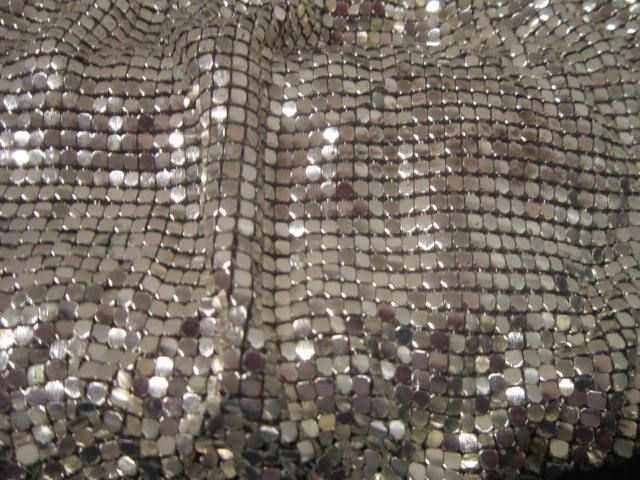 Vintage Silver Mesh Whiting and Davis Evening Bag-purse Vintage Silver Mesh Whiting and Davis Evening Bag-purse