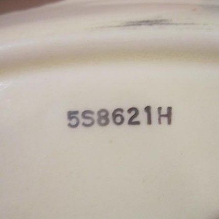 Vintage Porcelain Serving Plate Lido W S George Vintage Porcelain Serving Plate Lido W S George