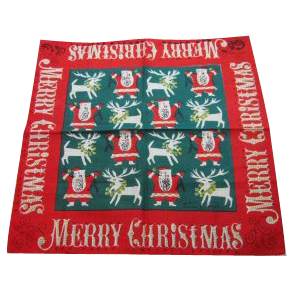 Signed Santa Hankie Tammi Skeete Signed Santa Hankie Tammi Skeete